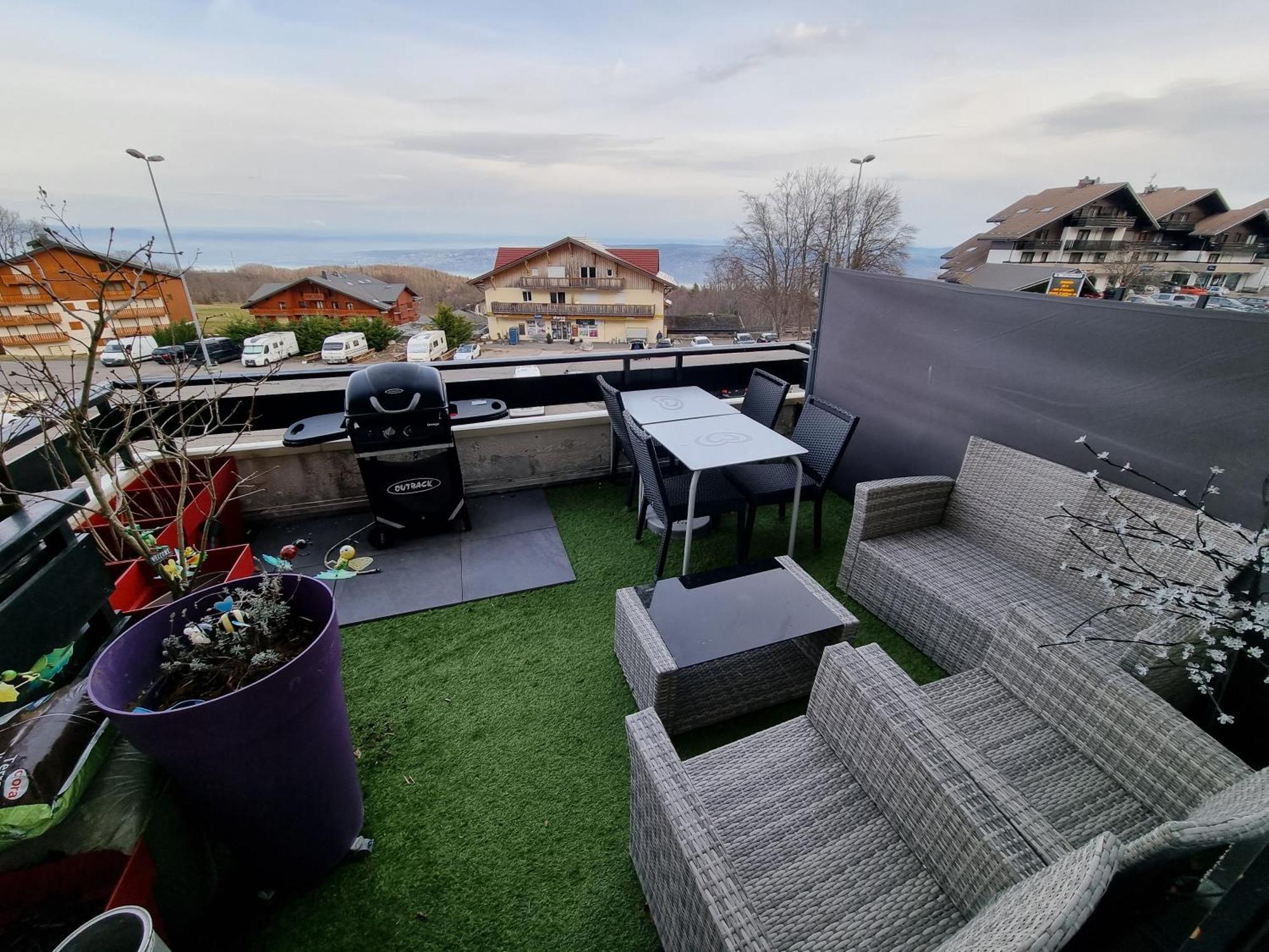 Le 21St Apartment Thollon-les-Memises Bagian luar foto